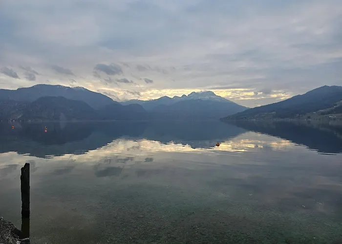 Attersee Daire Steinbach am Attersee